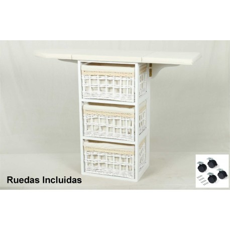Mueble de plancha Coimbra blanco